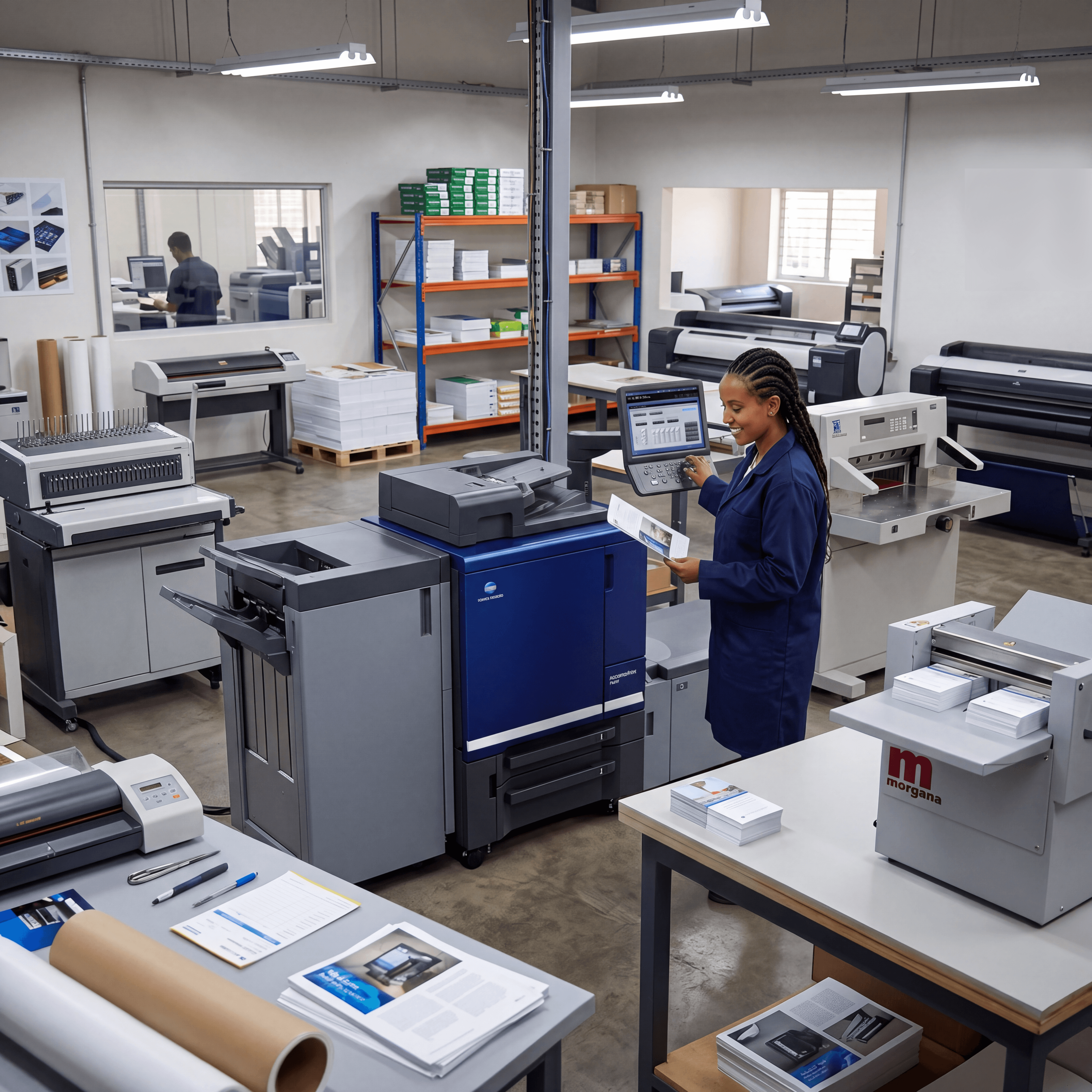Production digital presses